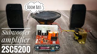 Heavy Bass Sound System 🔥MV Collection subwoofer amplifier 150 Watt 2sc5200 2sa1943 bassmusic [upl. by Bevash291]