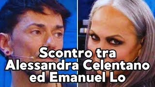 Scontro tra Alessandra Celentano ed Emanuel Lo [upl. by Akimas]