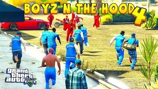 GTA 5 ONLINE  BOYZ N THE HOOD PART 4  BLOODS VS CRIPS [upl. by Caesaria391]