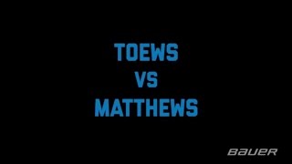 Jonathan Toews vs Auston Matthews  Call Your Shot  Bauer Nexus 1N [upl. by Ecidnarb]