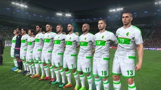 HD Algérie vs Maroc Coupe dAfrique 03 Demi Finale PES 2017 [upl. by Sokim334]