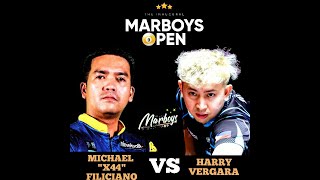 MARBOYS OPEN 2024 🇵🇭MICHAEL X44 vs 🇵🇭HARRY VERGARA  LAST 32 [upl. by Arrais]