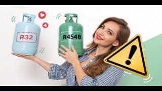 R32 VS R454B GASES REFRIGERANTES REEMPLAZO DE R410A EN NUEVOS EQUIPOS DE AIRE ACONDICIONADO CUAL USO [upl. by Vincentia]