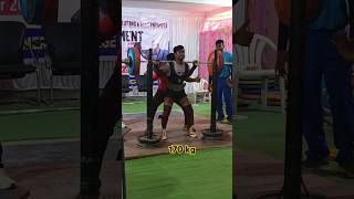 170kg squat university game power lifting shorts powerlifting university [upl. by Maharg]