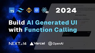 Ultimate Guide Function Calling with Vercel’s AI SDK RSC amp NextJS 14 [upl. by Pamelina]