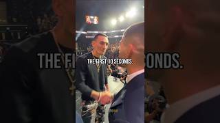 Heres what Ilia Topuria amp Max Holloway said during their faceoff [upl. by Senecal]