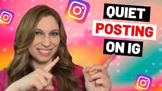 How To Quiet Post On Instagram So It Doesnt Go To Peoples Feeds [upl. by Chainey]