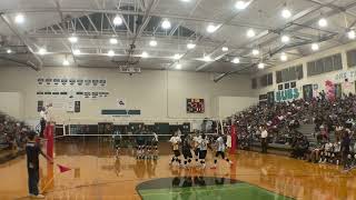 Waipahu vs Kapolei set 1 101024 [upl. by Nilcaj]