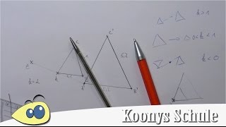 zentrische Streckung  Beispiel Erklärung Geometrie Mathe [upl. by Valente]