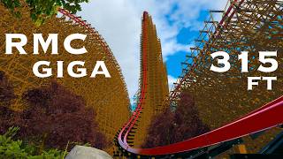 Demon Slayer  315ft RMC Giga Coaster  Tallest Hydrid Coaster  NoLimits 2  FVD  Coaster 101 [upl. by Nujra921]