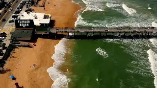 Flagler Beach Pier drone footage [upl. by Brear]