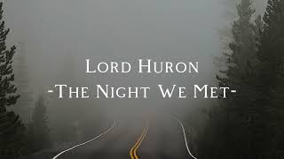 Lord Huron  The Night We Met Acapella Version [upl. by Askwith838]