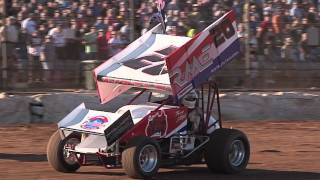 Sprintcar Slowmo Sequence High Definition  Sydney Speedway  January 1 2012 [upl. by Boaten]