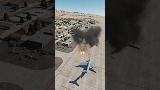 Helicopter crash due to low rotor rpm blade stall shorts helicoptercrash dcsworld [upl. by Alyacim791]