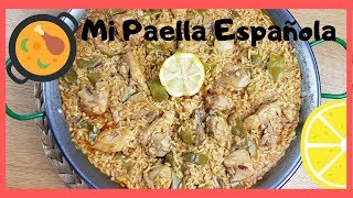 RECETA DE PAELLA ESPAÑOLA de carne cocinada a mi manera [upl. by Player]