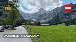 🇦🇹 Alpine driving Achensee to Gramai Alm [upl. by Macri648]