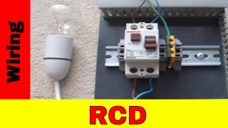 How To Wire Residual Current Device RCD [upl. by Alamac]