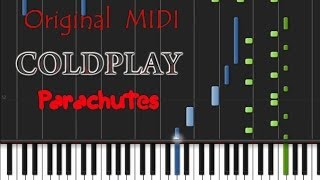 Coldplay  Parachutes Piano Tutorial ♫ [upl. by Arnold]