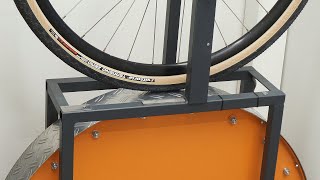 Vittoria Terreno Zero Gravel Lite Rolling Resistance Test spin up video [upl. by Farika856]