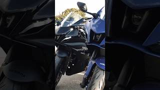 BLUE and BLACK YAMAHA R7 2024 shorts [upl. by Studner]