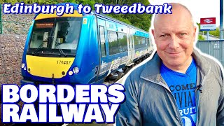 ScotRail Borders Railway Edinburgh to Tweedbank and FREE FIRST CLASS kind of [upl. by Darelle]