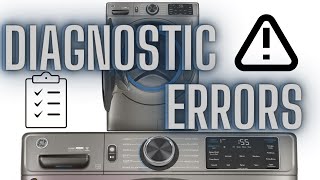 GE Washer Diagnostic amp Error Code Guide Models GFW510GFW850 [upl. by Kahlil]