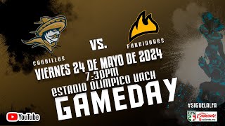 Caudillos de Chihuahua vs Fundidores de Monterrey  Semifinal Temporada 2024 [upl. by Merlina]