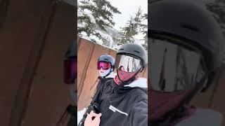 Subscribe for more ski content  skitok snowboarding snowski wintersport skiing snowskiing [upl. by Marrilee398]