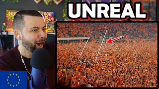 The Greatest American Sports Fans  European Reacts [upl. by Nowad]