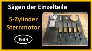 5Zylinder Sternmotor Teil 4 Sägearbeiten [upl. by Quarta]