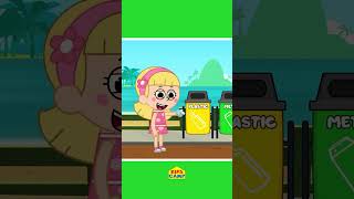 Lets Clean Up Trash with KidsCamp kidssong shortsvideo [upl. by Yelram]