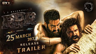 RRR Release Trailer  Ram Charan NTR  RRR New Trailer  RRR Official Trailer  Rajamouli [upl. by Htederem68]