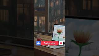 Cozy Lofi Vibes  Rainy Day with Coffee amp Laptop 🌧️☕💻 [upl. by Shantee]