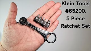 Tight Spots No Problem Klein 65200 Mini Ratchet Set Review [upl. by Primalia]