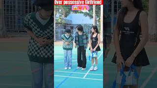 Korean over possessive girlfriend ever 😱 funny funny love trending korean southkorean bts [upl. by Ettenim]