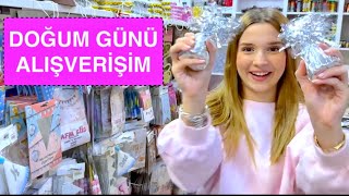 Doğum Günü Alışverişi Vlog Ecrin Su Çoban 18 Yaş [upl. by Harberd898]