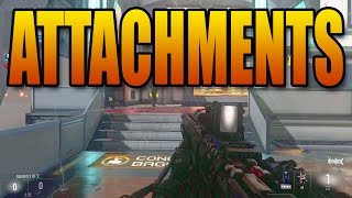 Advanced Warfare  All Weapon Attachments Parabolic Microphone and More Call of Duty Multiplayer [upl. by Broucek]