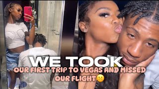 WE TOOK OUR FIRST TRIP TOGETHER TO LAS VEGAS [upl. by Nyletak]