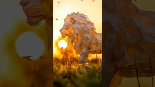 Animals  Paper Lion Tiger Elephant Owl [upl. by Asyar]