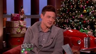 Cory Monteith Talks Dating Lea Michele on Ellen [upl. by Holton79]