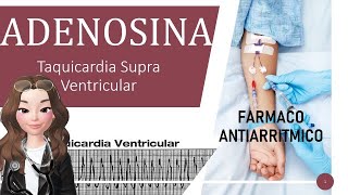 Farmacología adenosina urgencias y ¿Qué tiene que ver con la taquicardia supraventricular [upl. by Obe]