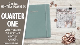 2025 Monthly Planners  Easy Peasy Digital Planning [upl. by Rosalind]