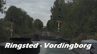 Führerstandsmitfahrt Dänemark Ringsted  Vordingborg [upl. by Hulbig648]