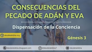 Consecuencias del Pecado de Adán y Eva  Dispensación de la Conciencia Desde la Biblia [upl. by Neraj956]