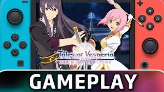 Tales of Vesperia Definitive Edition  First 40 Minutes on Switch [upl. by Linker]