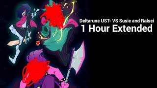 Deltarune Chapter 2 UST  VS Susie and Ralsei 1 Hour Extended [upl. by Retepnhoj]