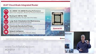 Broadcom Qumran3D The Industry’s First 5nm 256T Router [upl. by Valli924]