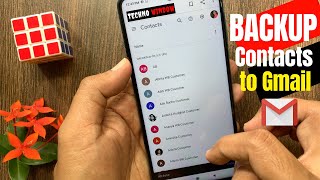 How to Backup Phone Contacts to Gmail in Redmi [upl. by Basso51]