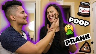 NUTELLA POOP PRANK ON GIRLFRIEND [upl. by Kotta]