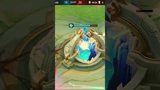 Defending skills 💪🏿😜part 1 check part 2mobilelegends tiktok mlbb mlbbcreatorcamp ml ganger [upl. by Leicam501]